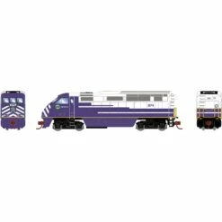 Athearn N F59PHI Locomotive With DCC & Sound, LL SCAX #874