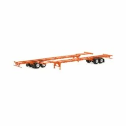 Athearn HO RTR 53' Chassis, BNSF/Circle Cross (2)